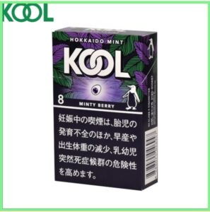 Kool香煙企鵝北海道薄荷莓果8mg日本本土免稅香港現貨