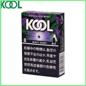 Kool香煙企鵝北海道薄荷莓果8mg日本本土免稅香港現貨